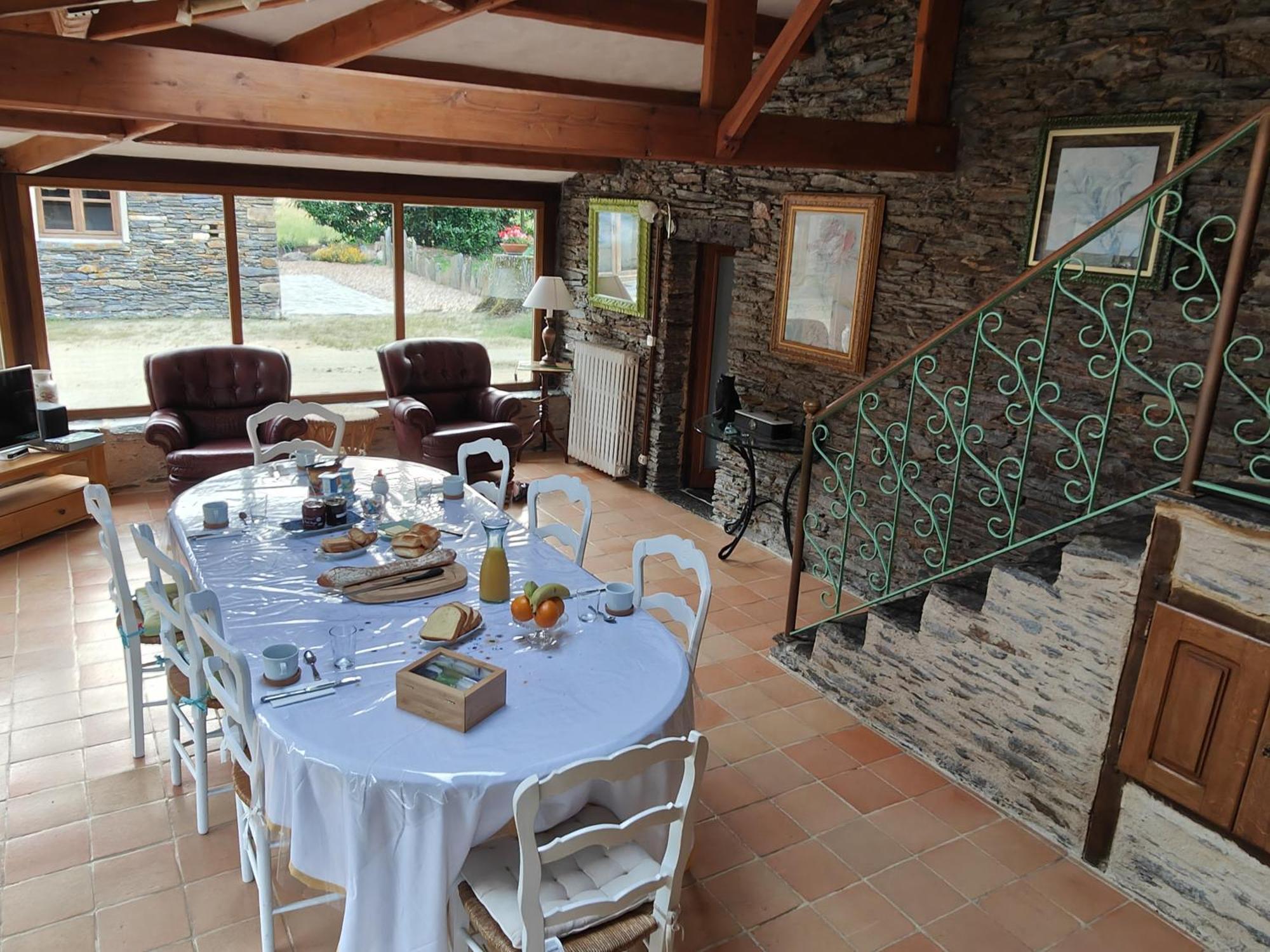 Les Fougerêts Chambre D'Hotes Saint Jacob Relais De Chasse Du XVIII Siecle المظهر الخارجي الصورة